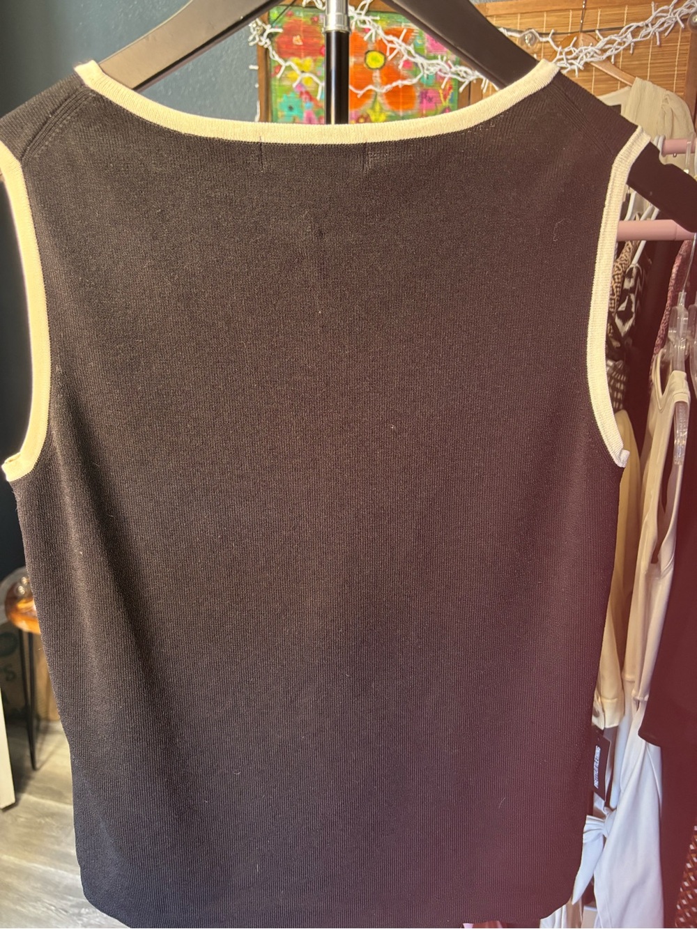 Express Multi-Striped Maxi Skirt with Fringe - Picture 7 of 7
